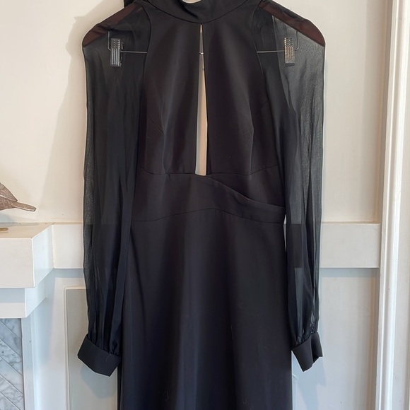 Jill Jill Stuart Black Keyhole Gown NWT - Picture 6 of 10